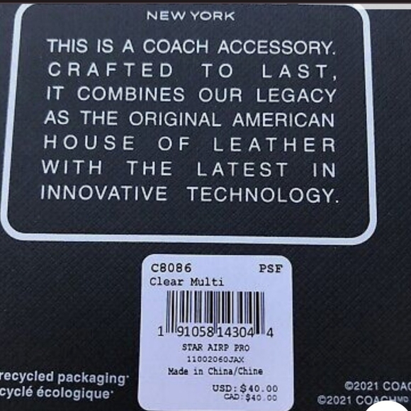 COACH Case For Apple AIRPODS PRO - Picture 4 of 4